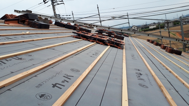 瓦屋根 防水シート ミヤケン 屋根 補修 葺き替え 群馬県