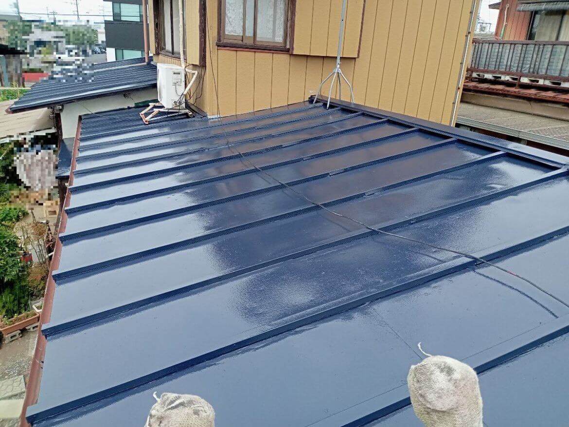 太田市 屋根塗装 完了 ミヤケン