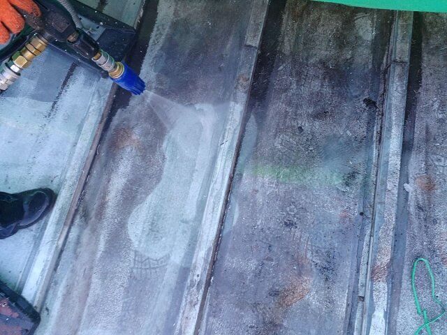 富岡市 屋根塗装 高圧洗浄 ミヤケン