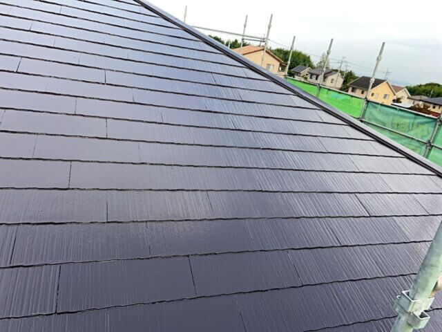 高崎市宮沢町　屋根　完成　ミヤケン